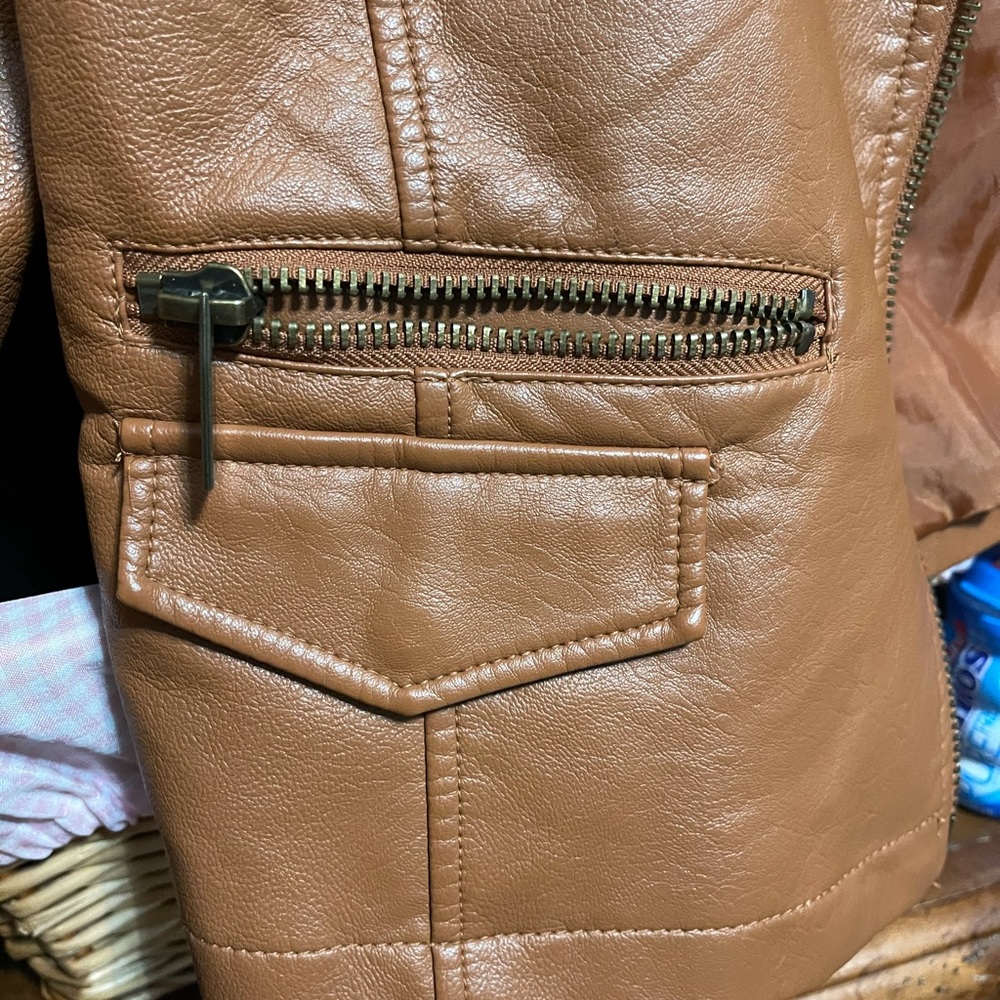 Leather jacket